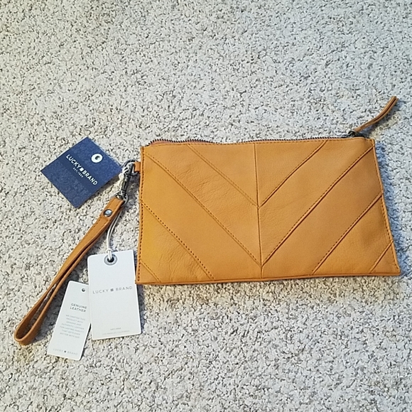 Lucky Brand Handbags - GOING OUT 2/5 NWTlucky brand leather wristlet